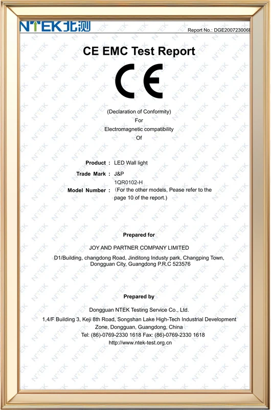 TRF-DGE200723006E02 &ndash; Hochspannungs-EMV-Testbericht